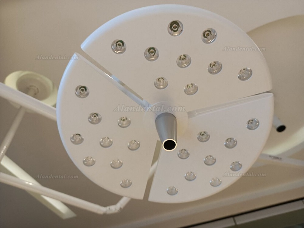 KWS KD-2018-D1 27 Holes Dental LED Surgical Shadowless Light Touch Switch Ceiling Mounted